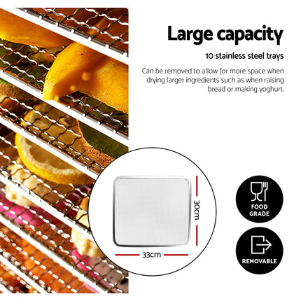 Appliances > Kitchen Appliances > Food Dehydrators.
