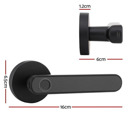 UL-tech Fingerprint Door Lock Smart Electronic Handle.