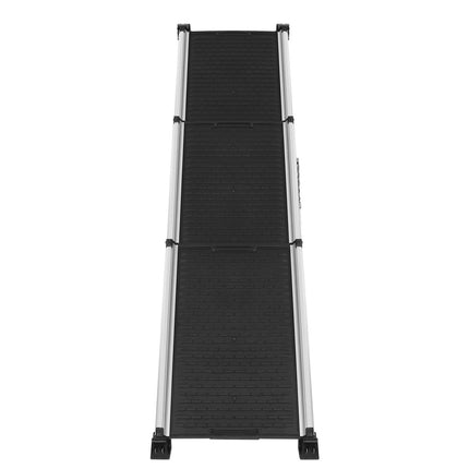 i.Pet Dog Ramp Pet Stairs Steps Car SUV Foldable Portable Ladder Adjustable.