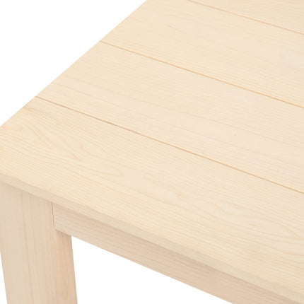 Gardeon Coffee Side Table Wooden Desk Outdoor Furniture Camping Garden Natural.