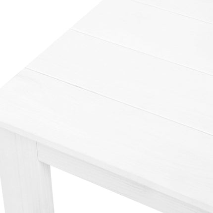 Gardeon Coffee Side Table Wooden Desk Outdoor Furniture Camping Garden White.