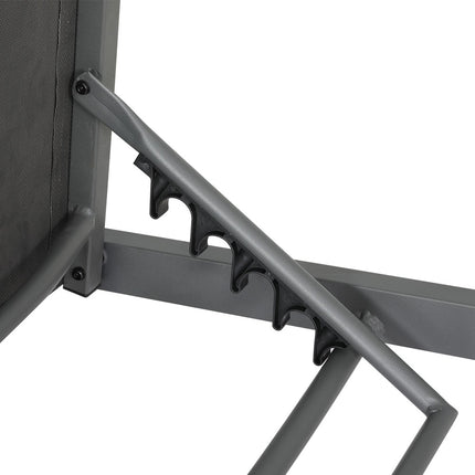 Gardeon Sun Lounge Outdoor Lounger Aluminium Folding Beach Chair Wheels Patio.
