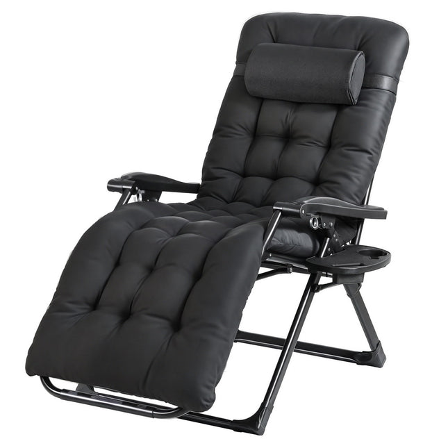 Gardeon Sun Lounge Lounger Folding Camping Zero Gravity Chair Outdoor Furniture.