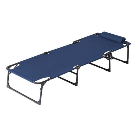 Gardeon Sun Lounger Folding Lounge Beach Chair Patio Outdoor Furniture.