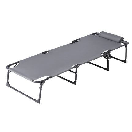 Gardeon Sun Lounger Folding Lounge Beach Chair Patio Outdoor Furniture.