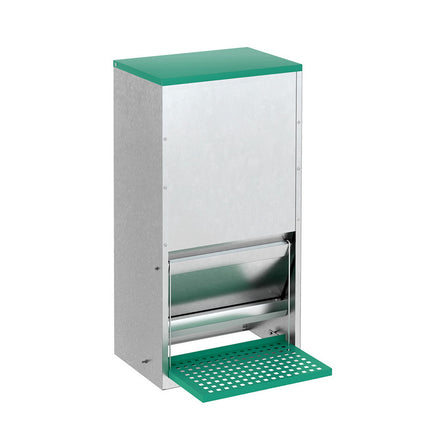 Giantz Automatic Chicken Feeder Port Coop Chick Poultry Treadle Self Opening.
