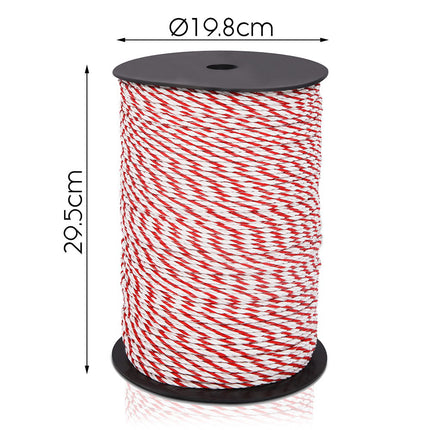 Giantz Electric Fence Poly Rope 500M.