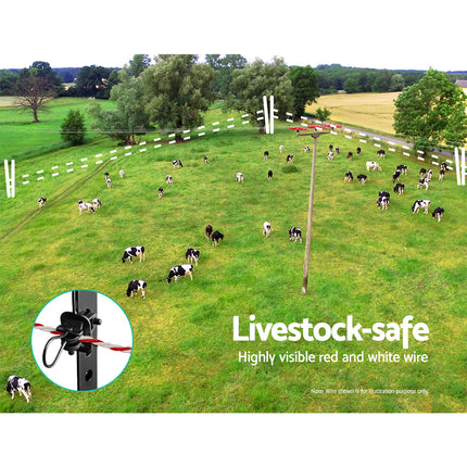 Giantz Electric Fence Poly Wire 2000M.