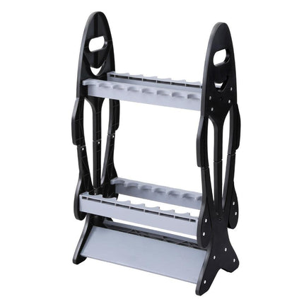 Seamanship Fishing Rod Holder 16 Storage Rack Fishing Pole Stand Garage Organizer Holds.