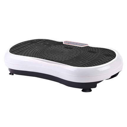 Everfit Vibration Machine Platform Vibrator Resistance Rope Home Fitness White.