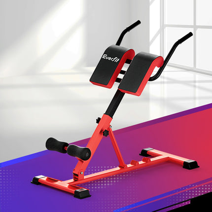 Everfit Weight Bench Adjustable Roman Chair 10 in 1 Home Gym Fitness 200kg.
