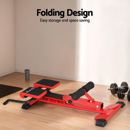 Everfit Weight Bench Adjustable Roman Chair 10 in 1 Home Gym Fitness 200kg.