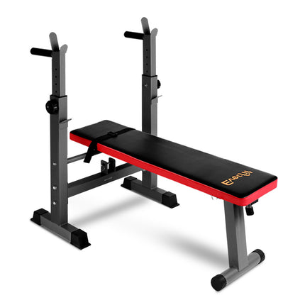 Everfit Weight Bench Squat Rack Bench Press Home Gym Equipment 200kg.