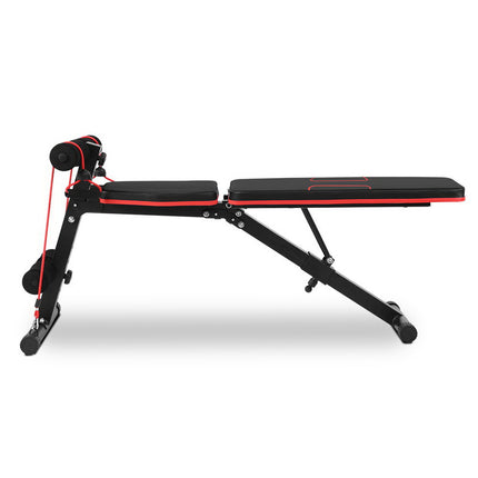 Everfit Weight Bench Adjustable FID Bench Press Home Gym 150kg Capacity.