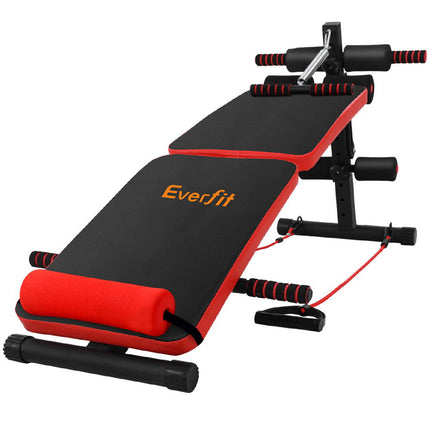 Everfit Weight Bench Sit Up Bench Press Foldable Home Gym Equipment.