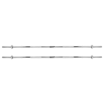 Everfit 168CM 5.5FT Barbell Bar Fitness Weight Plates Dumbbells Row.
