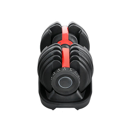 Everfit 24kg Dumbbells Adjustable Dumbbell Weight Plates Home Gym.