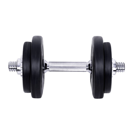 Everfit 20kg Dumbbell Set Weight Plates Dumbbells Lifting Bench.