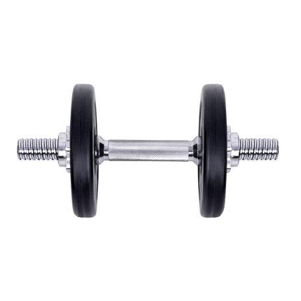 Everfit 15kg Dumbbell Set Weight Plates Dumbbells Lifting Bench.