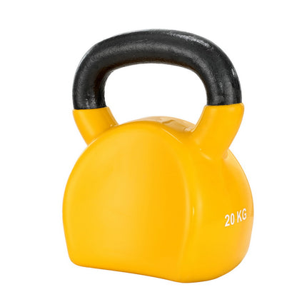 Everfit 20kg Kettlebell Set Weightlifting Bench Dumbbells Kettle Bell Gym Home.
