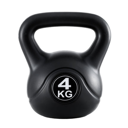 Everfit 4kg Kettlebell Set Weight Lifting Bench Dumbbells Kettle Bell Gym Home.