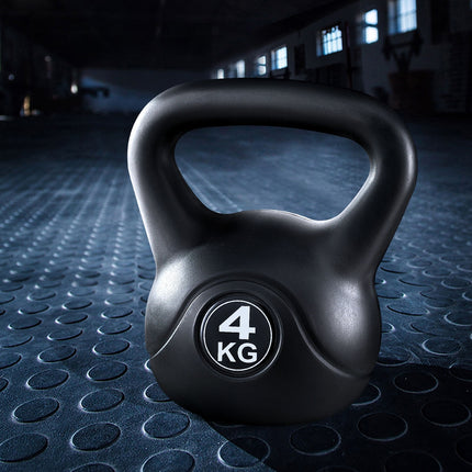 Everfit 4kg Kettlebell Set Weight Lifting Bench Dumbbells Kettle Bell Gym Home.