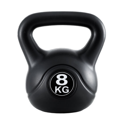 Everfit 8kg Kettlebell Set Weight Lifting Bench Dumbbells Kettle Bell Gym Home.