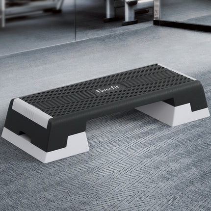 Everfit 3 Level Aerobic Step Adjustable Stepper for Home Workouts.