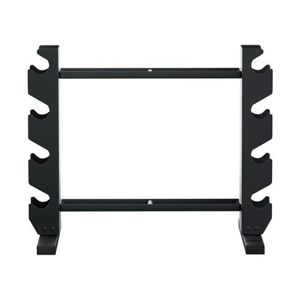 Everfit Dumbbells Rack Dumbbell Kettlebell Stand Home Gym Storage 200kg Capacity.