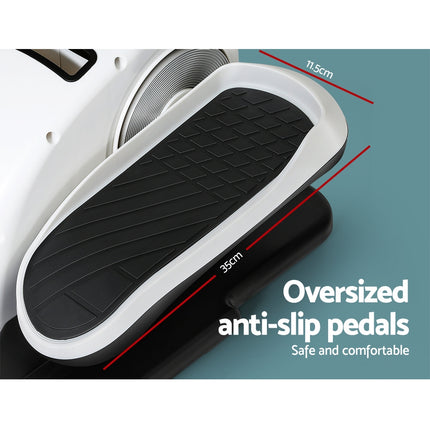 Everfit Pedal Exerciser Mini Exercise Bike Cross Trainer Under Desk Bike.