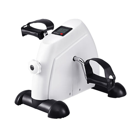 Everfit Pedal Exerciser Mini Exercise Bike Cross Trainer Under Desk Bike White.