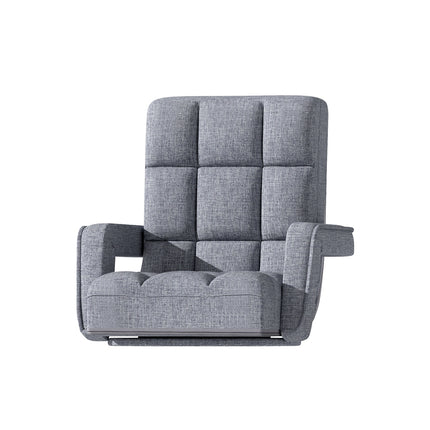 Artiss Floor Chair Lounge Sofa Swivel Grey.