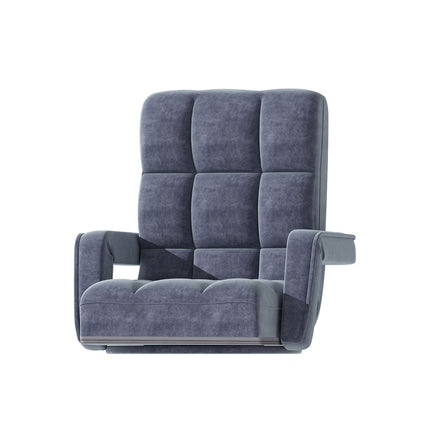 Artiss Floor Chair Lounge Sofa Swivel Charcoal.