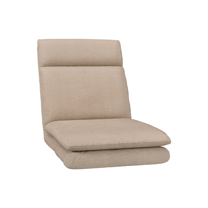 Artiss Floor Chair Sofa 1 Seater Linen Beige.