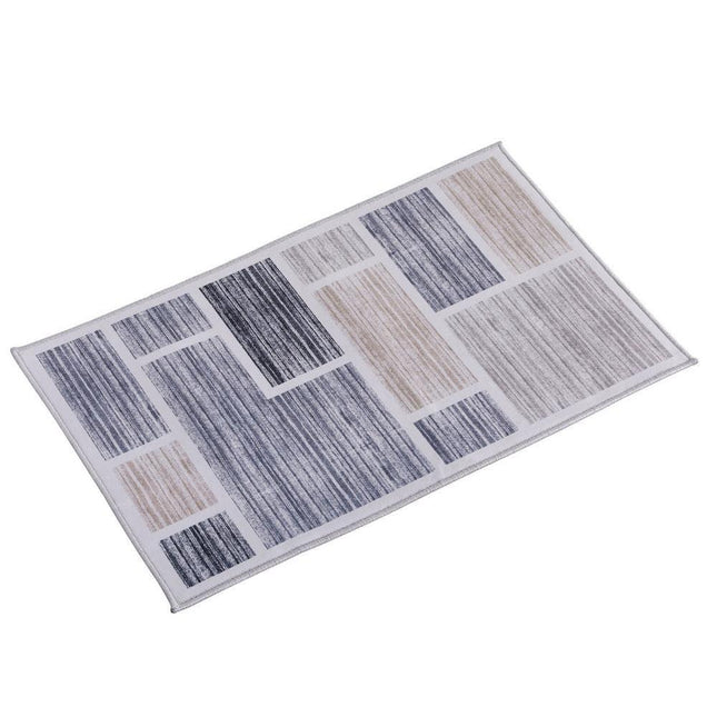 Artiss Floor Rug 50X80cm Doormat Soft Velvet Non-Slip Bath Mat Small Modern.