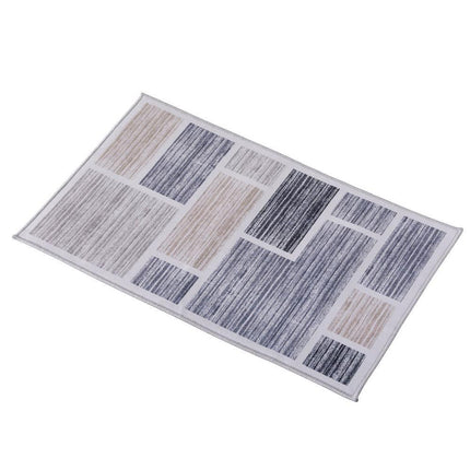 Artiss Floor Rug 50X80cm Doormat Soft Velvet Non-Slip Bath Mat Small Modern.