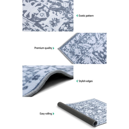 Artiss Rug 200x290cm Area Rug Large Carpet Soft Short Pile Modern Fafi.