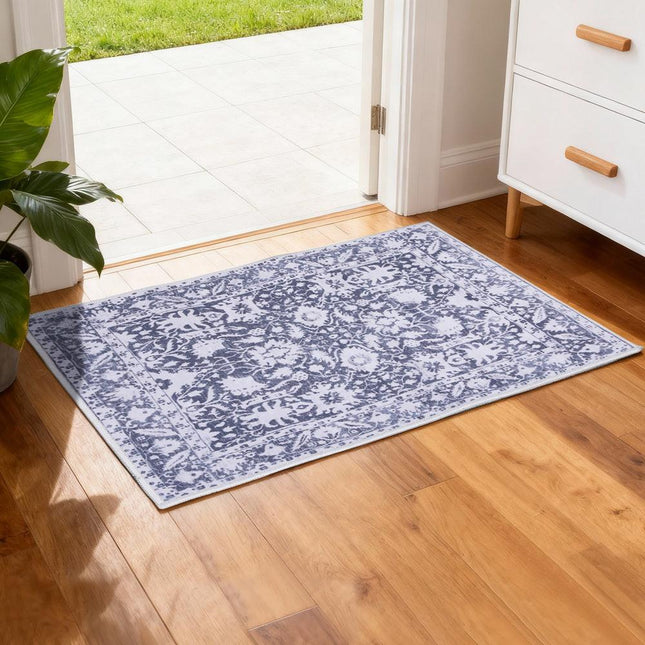 Artiss Floor Rug 50X80cm Doormat Soft Velvet Non-Slip Bath Mat Small Rug Modern.