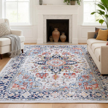 Artiss Floor Rug 200X290cm Large Washable Carpet.