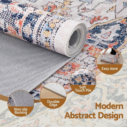 Artiss Floor Rug 200X290cm Large Washable Carpet.