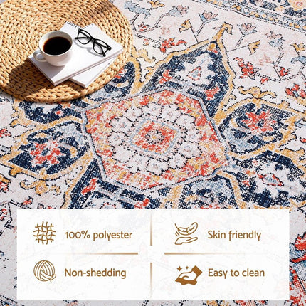 Artiss Floor Rug 200X290cm Large Washable Carpet.
