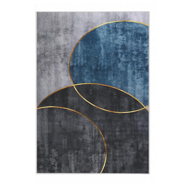 Artiss Washable Floor Rug 240X340cm Large Geometric Area Rug Modern Floor Carpet.