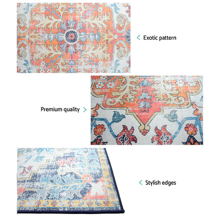 Artiss Rug 160x230cm Area Rug Large Carpet Soft Short Pile Modern Yasmin.