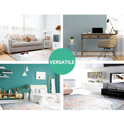 Artiss Rug 160x230cm Area Rug Large Carpet Soft Short Pile Modern Yasmin.