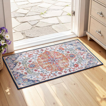 Artiss Floor Rug 50X80 Doormat Carpet Short Pile Non-Slip Entryway Mat Bohemian.