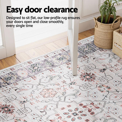 Artiss Washable Floor Rug 240X340cm Large Area Rug Modern Living Room Carpet.