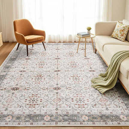 Artiss Washable Floor Rug 240X340cm Large Area Rug Modern Living Room Carpet.