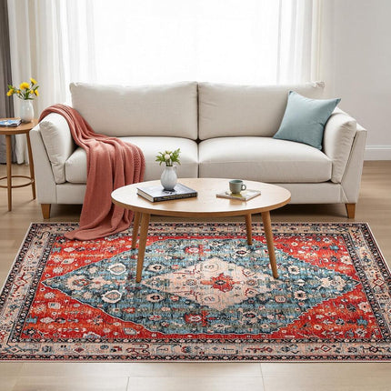 Artiss Floor Rug 160X230cm Large Washable Area Rug Modern Living Room Carpet Mat.