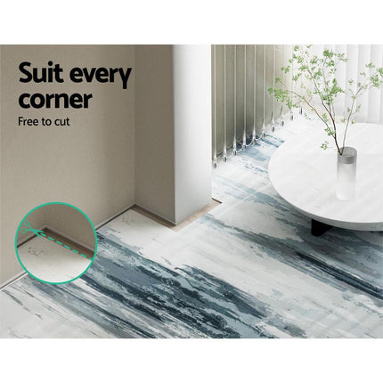Artiss Rug 200x290cm Area Rug Washable Mat Large Carpet Soft Short Pile Poca.