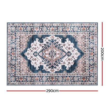 Artiss Floor Rug 200X290cm Large Washable Persian Area Rug Living Room Carpet.